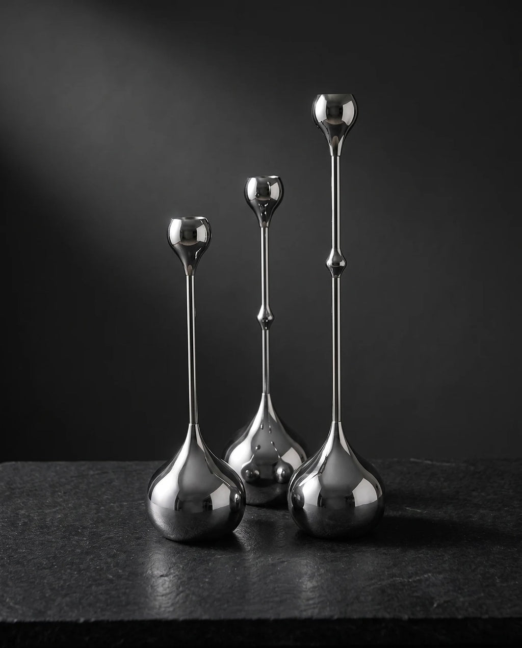 Kerzenhalter-Set Argento