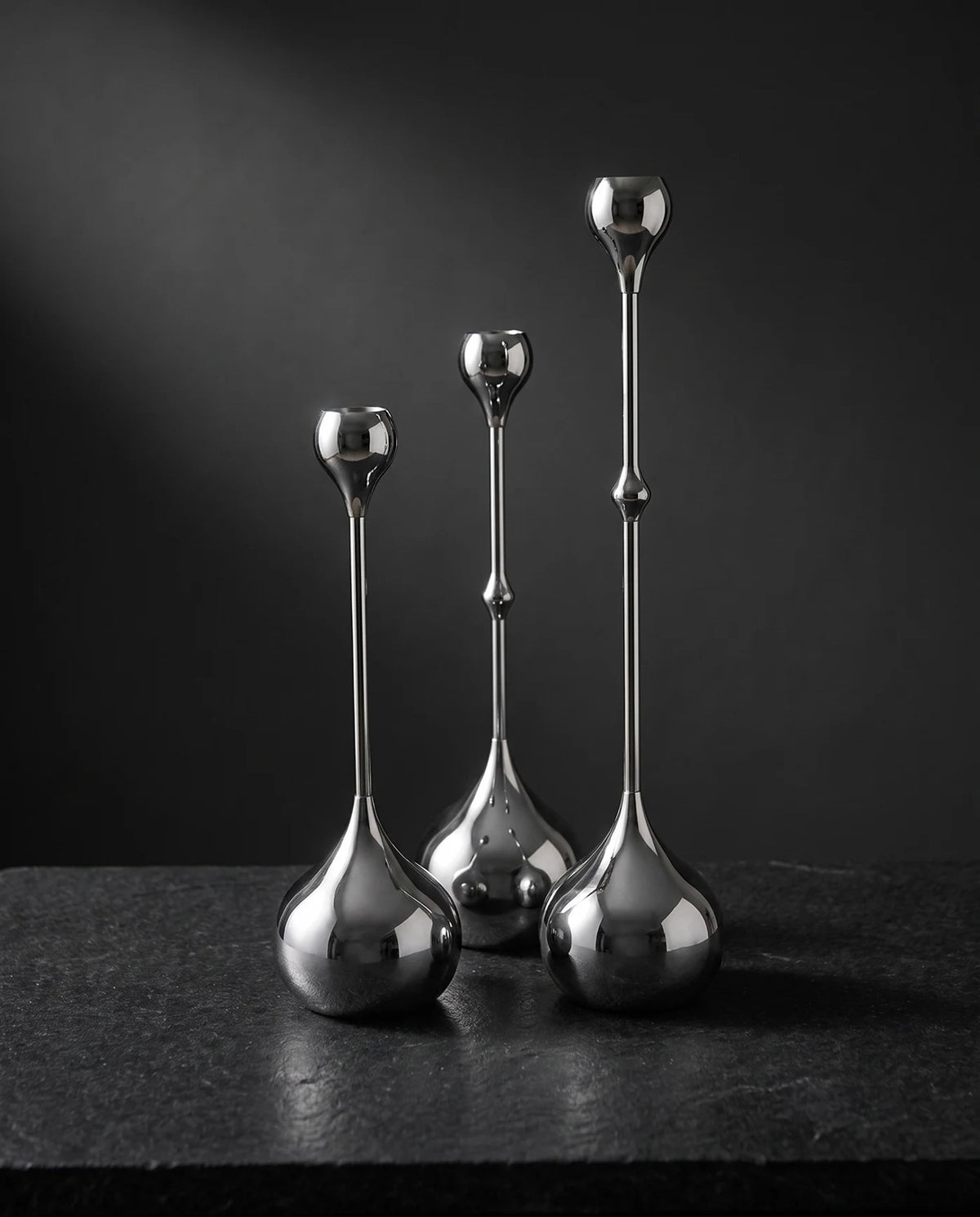 Kerzenhalter-Set Argento